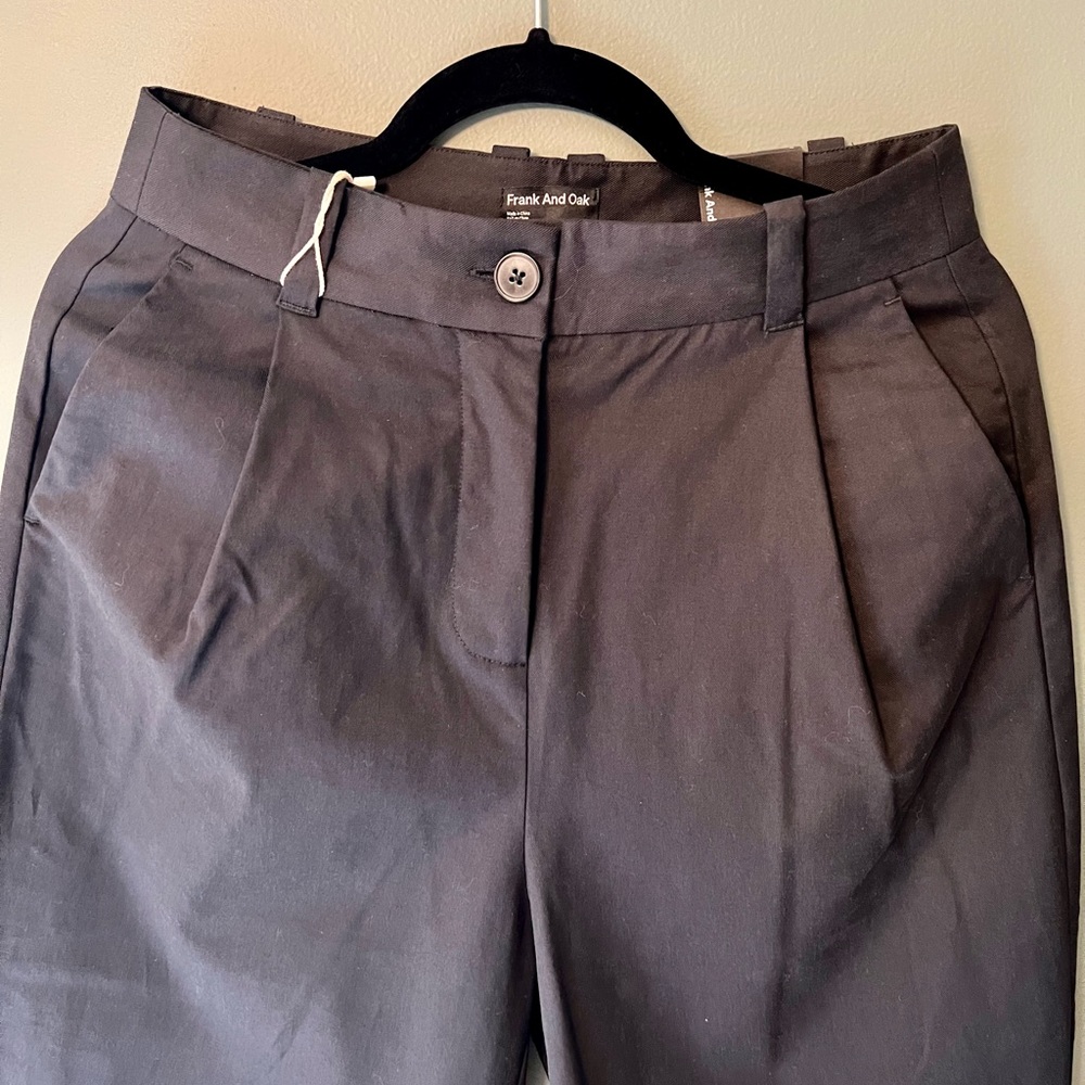 Frank And Oak -the Amelia Balloon pant size 6. Soft black. New with tags.